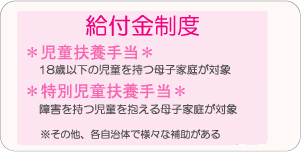 離婚後の給付金制度